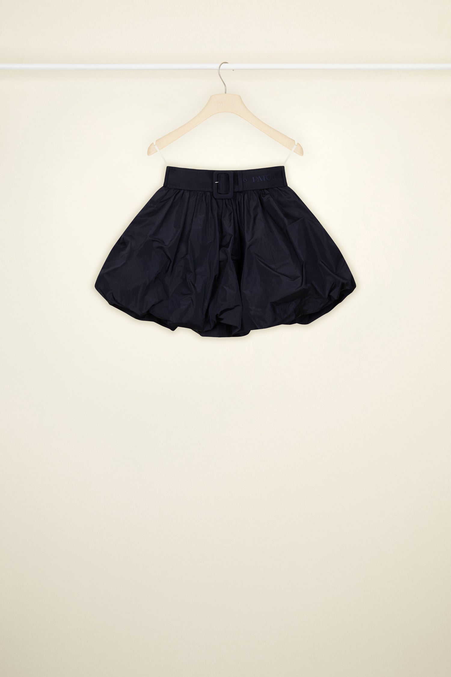 Patou SK029 jupe faille bleu nuit taille 34 ceinture