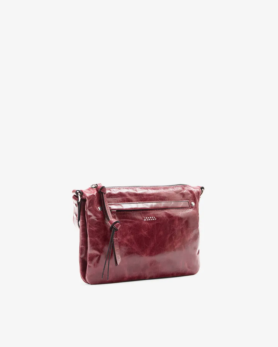 Isabel Marant Winna BF0130FA-D1C22M Sac bordeaux cuir