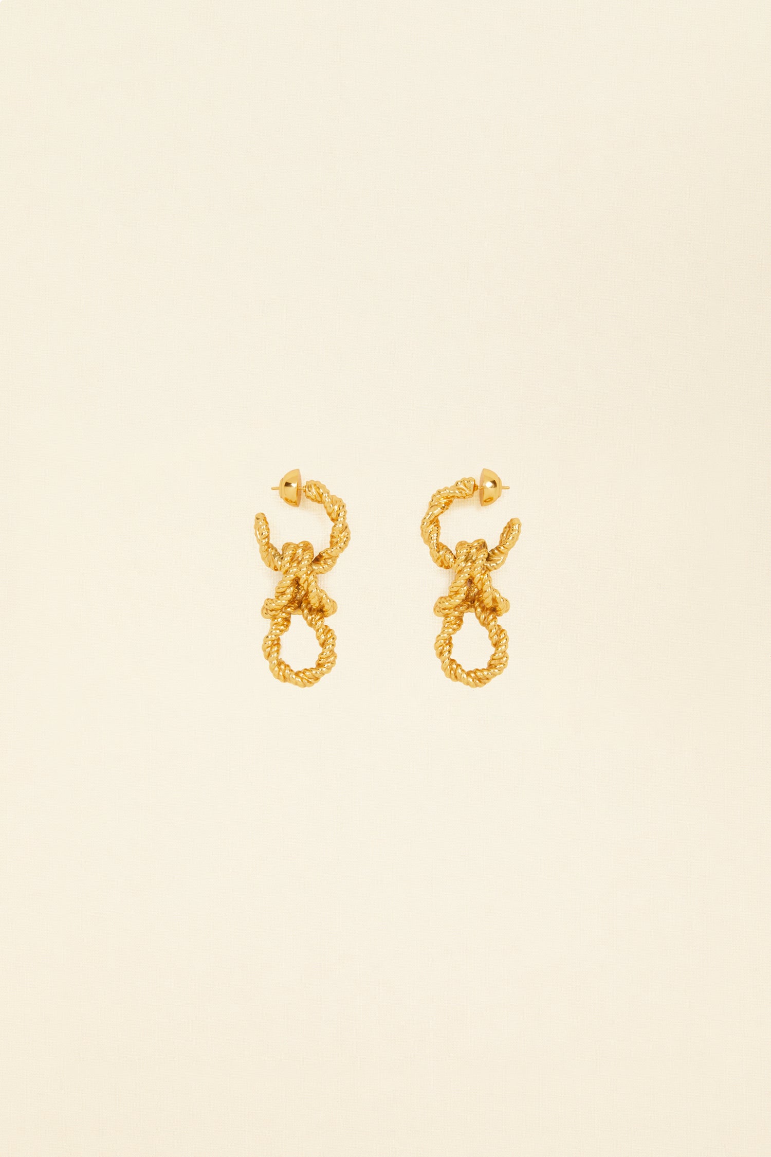 Patou JW082 boucles oreilles chaîne doré