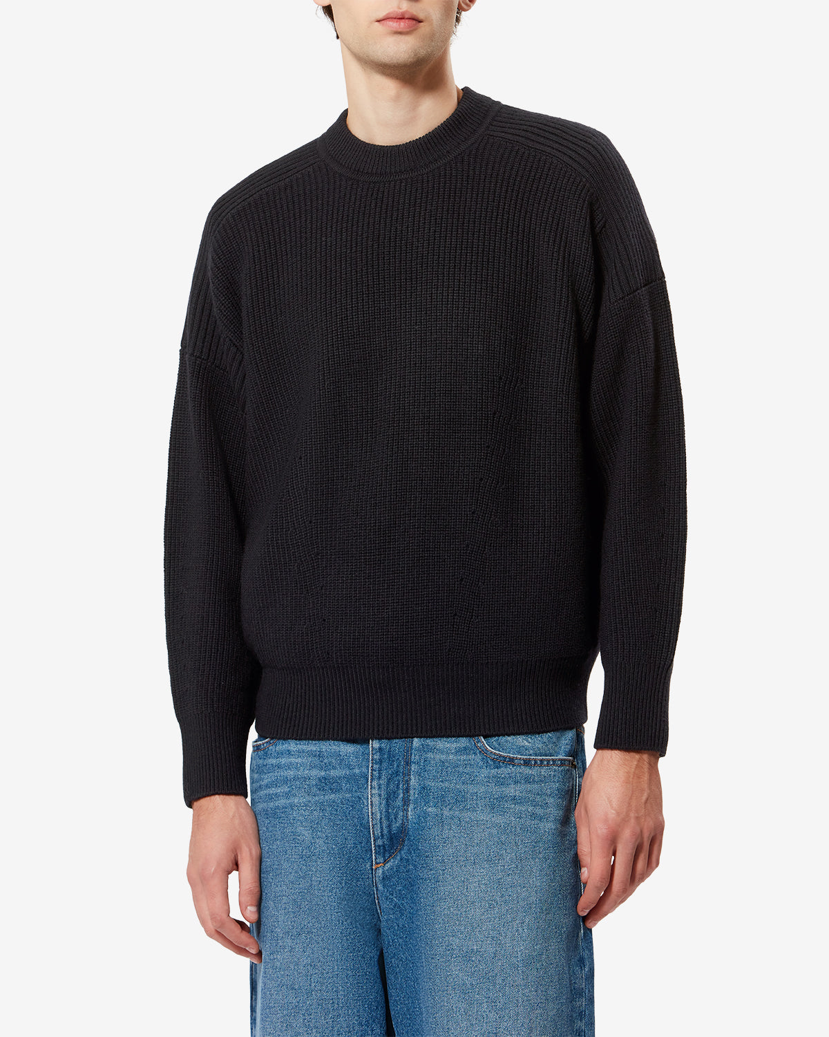 Isabel Marant Barry pull laine nuit ajouré