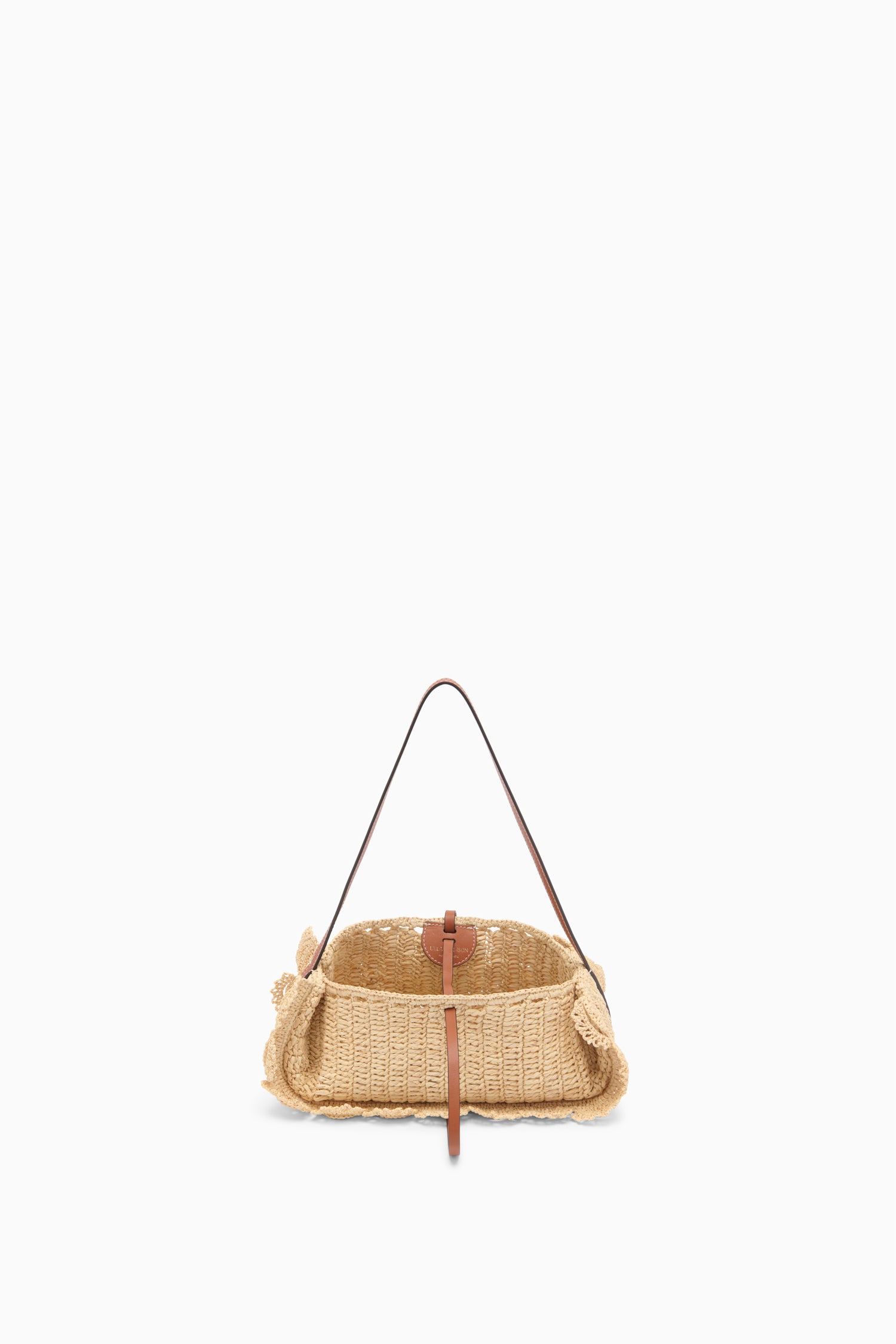 Ulla Johnson Marina PF261194 pochette raphia Natural taille unique