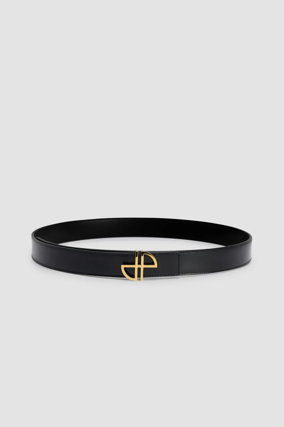 Patou Accessories JP BE001 ceinture cuir noir reversible