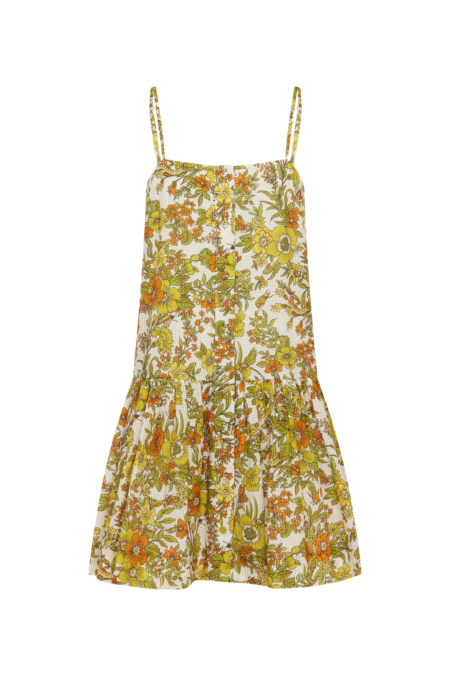 Alemaïs Kitty robe mini fleurie coton taille 8 AU