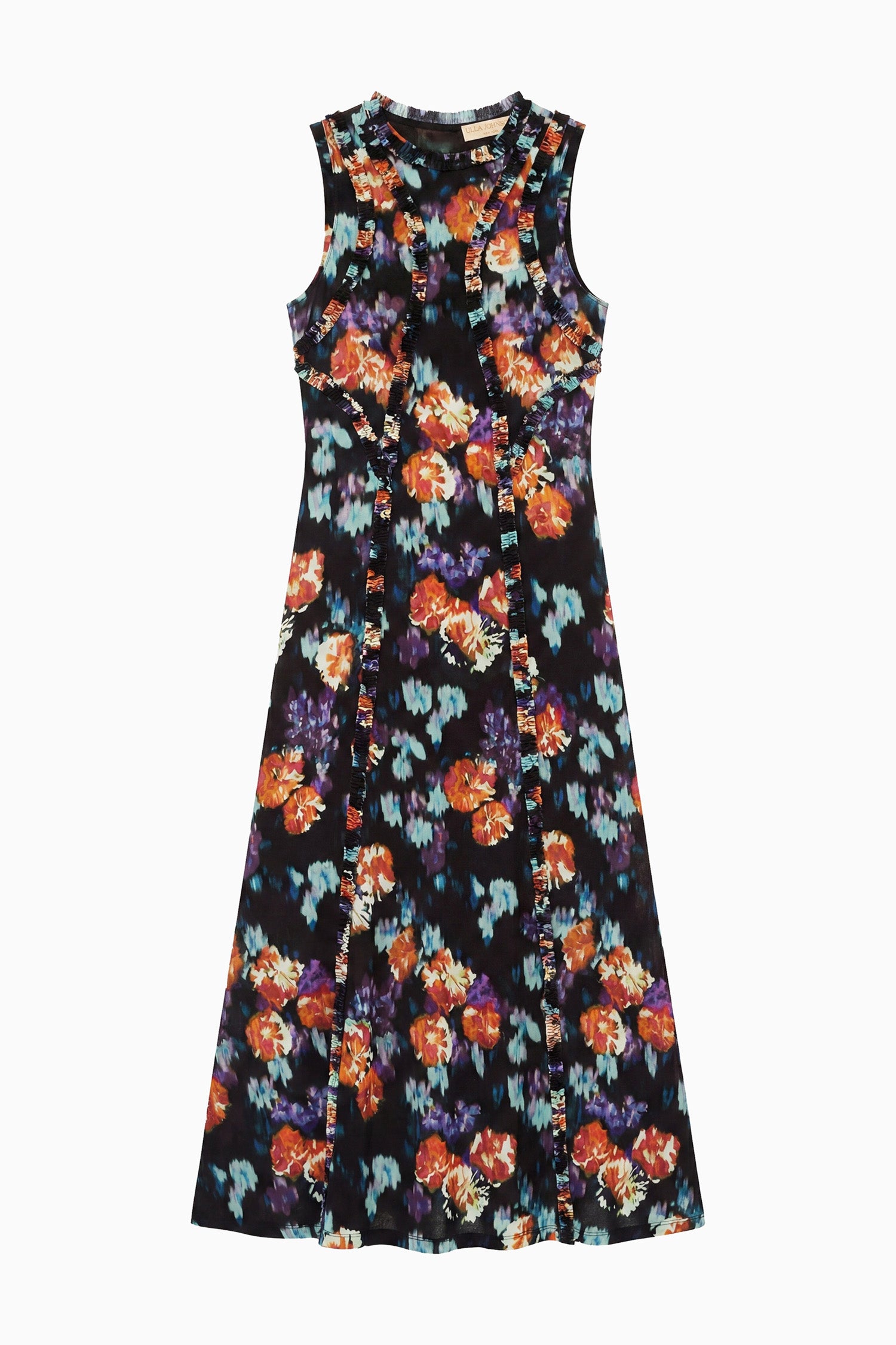 Ulla Johnson Isabelle PF260814 robe jersey Nocturne midi