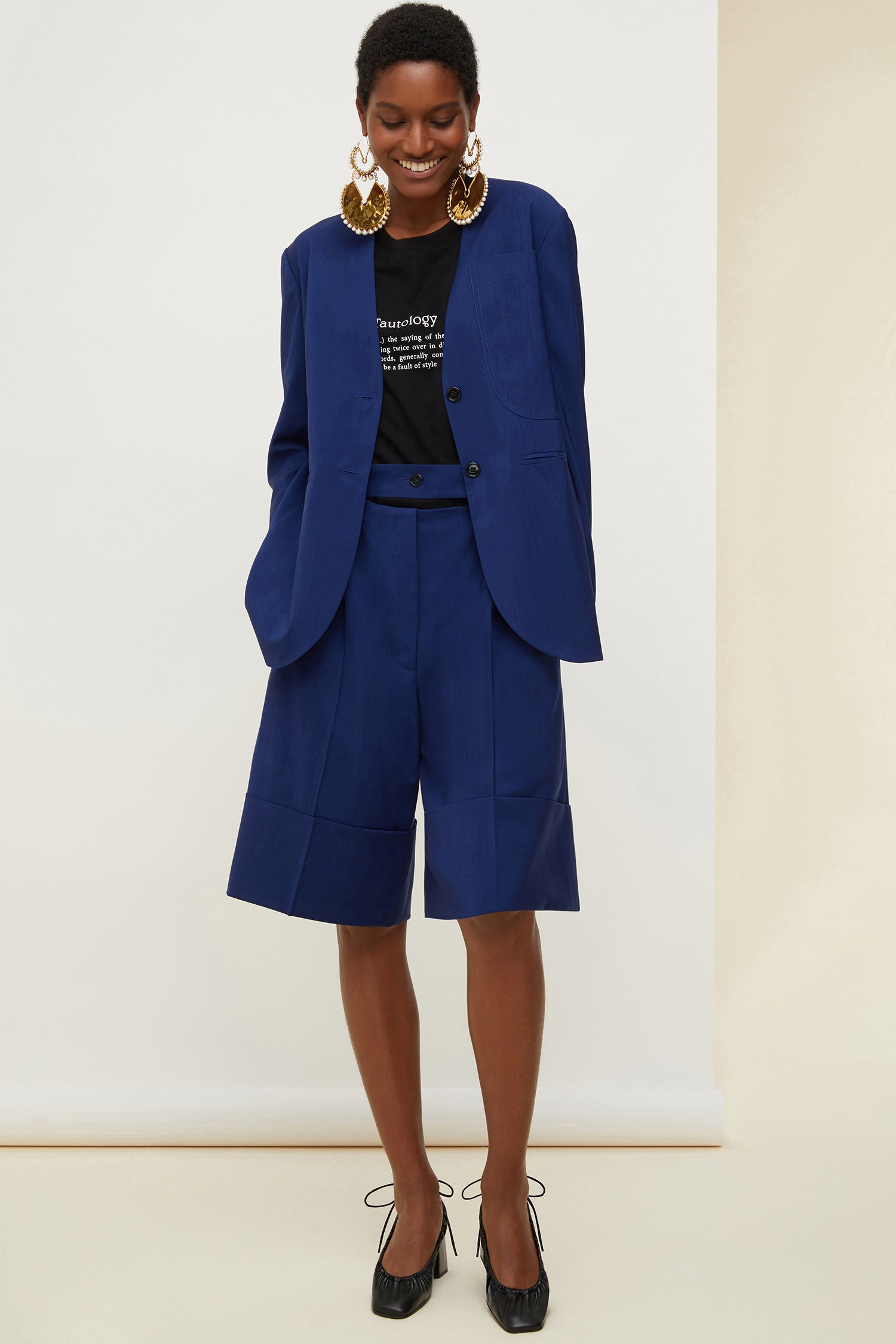 Patou Jackets JA008 veste laine Persian Blue 34-42