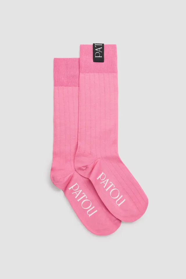 Patou Accessories AC119 chaussettes Pink Pearl TU coton