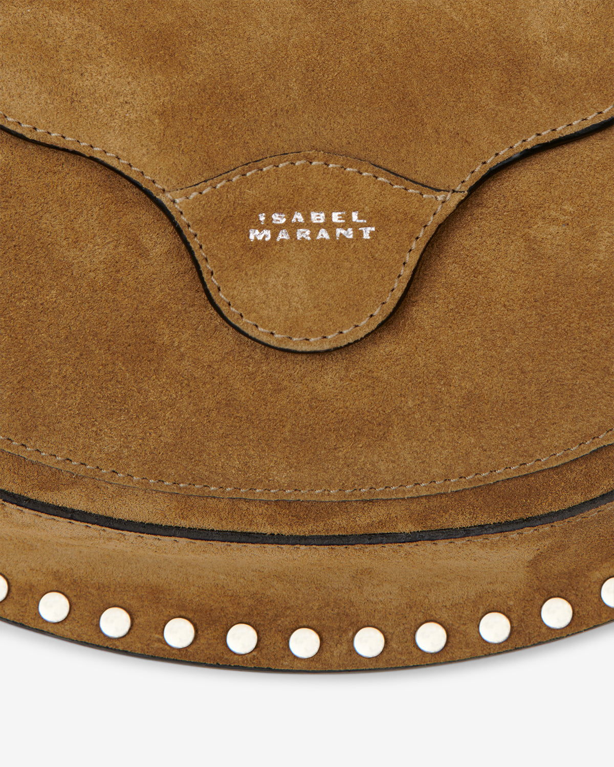 Isabel Marant Moon Pocket PP0511FA sac velours taupe