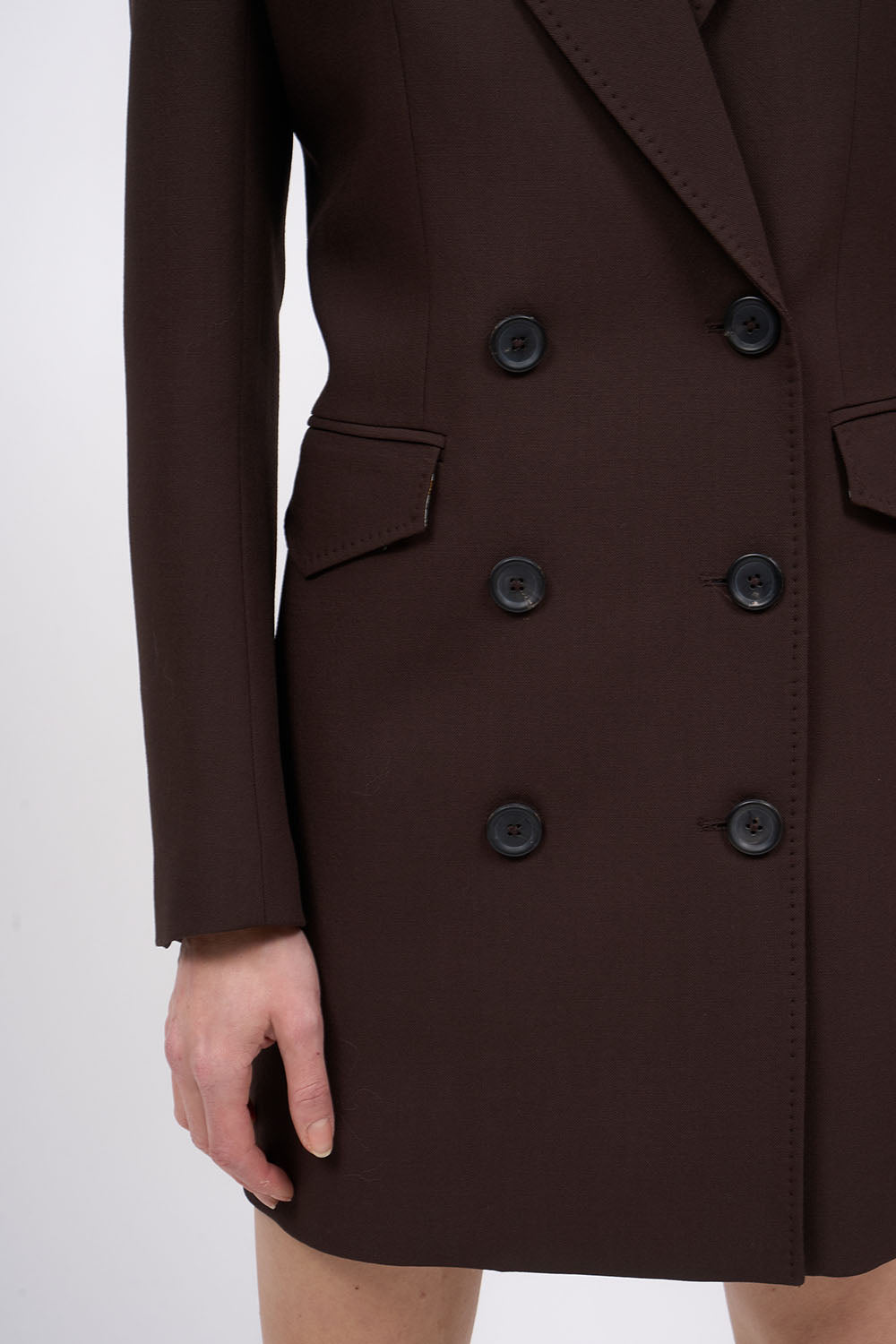 Paul & Joe Kasia robe veste laine vierge ébène Tilda Jonathan