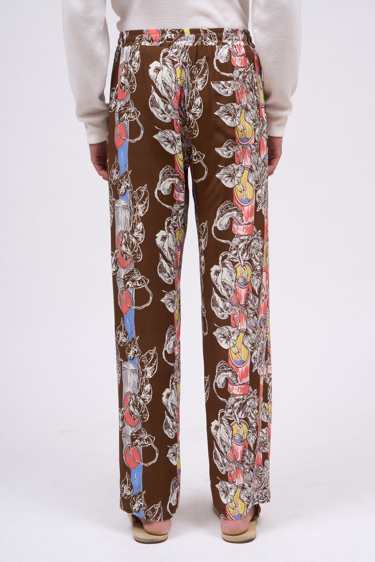 Paul & Joe Tailoring Samy pantalon viscose imprimé vintage