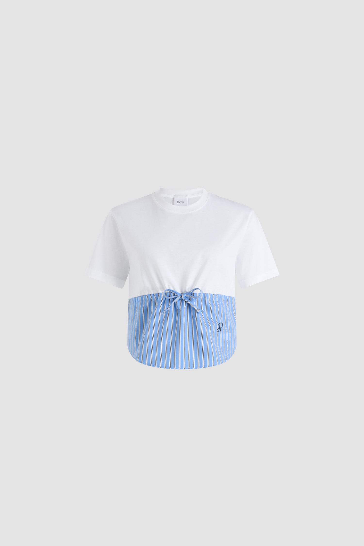 Patou JE138 t-shirt coton bio Blanc hybride