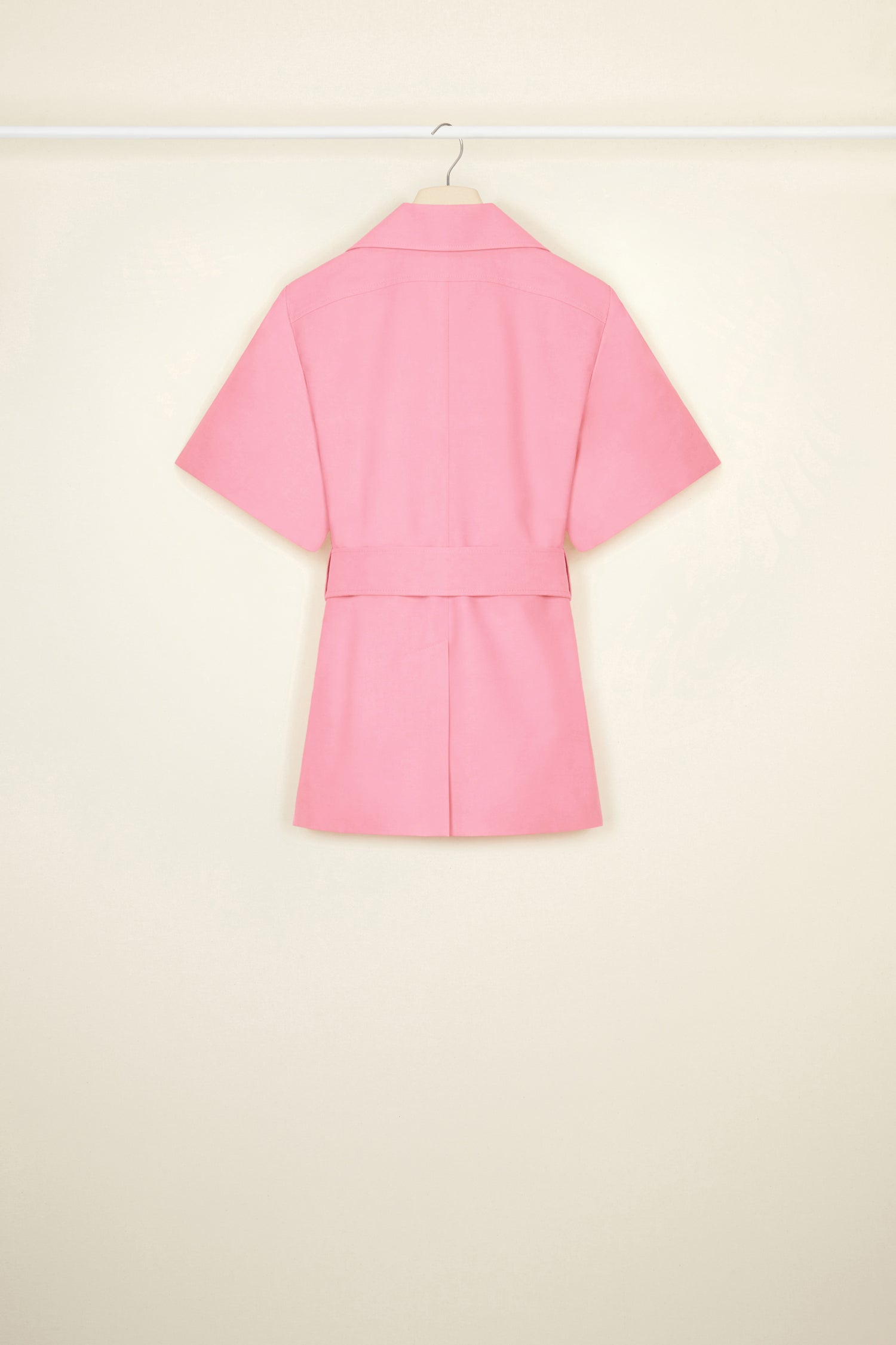 Patou JA022 veste courte coton laine rose