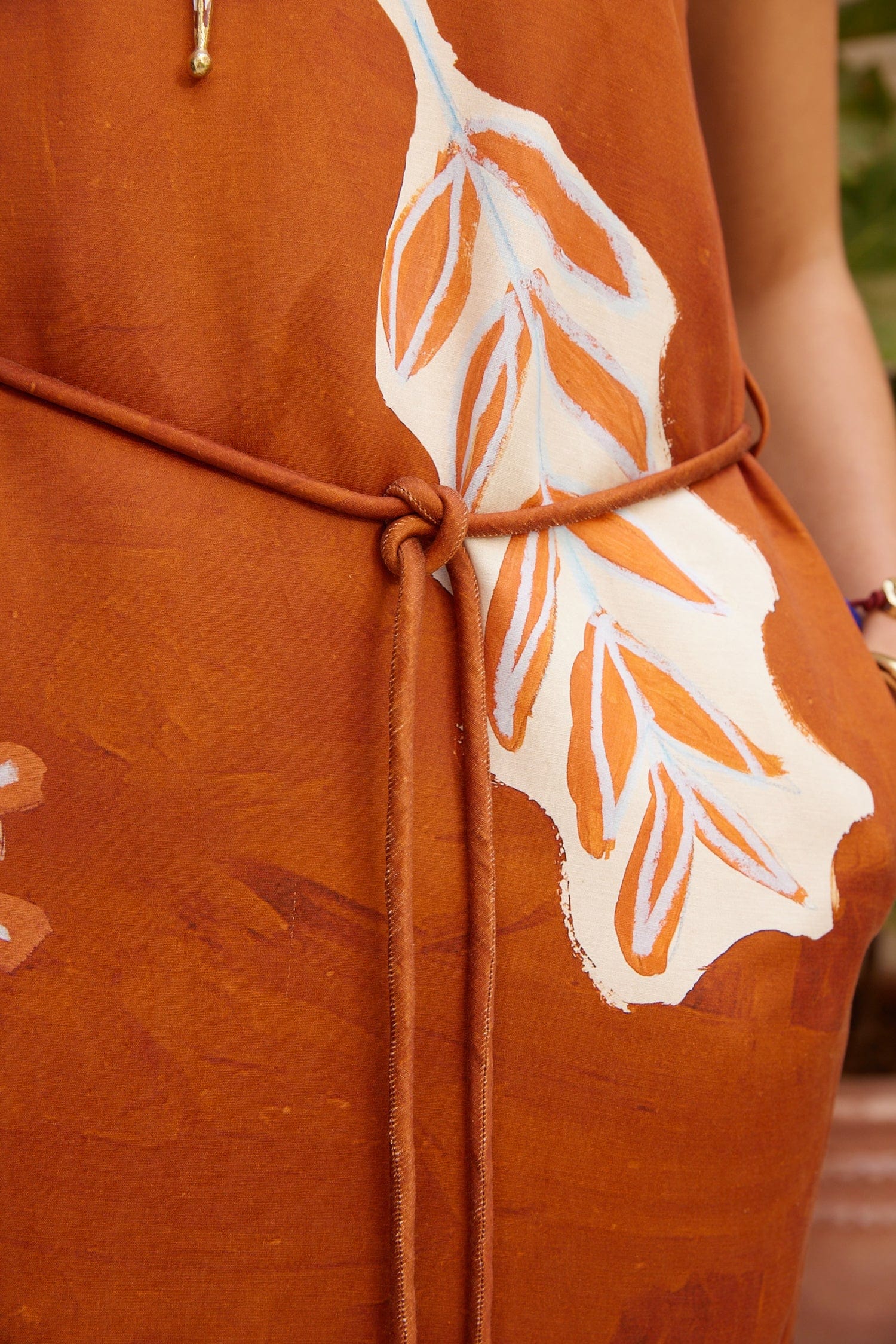 Alemaïs Soleil d'Amour Silk Midi Dress robe soie