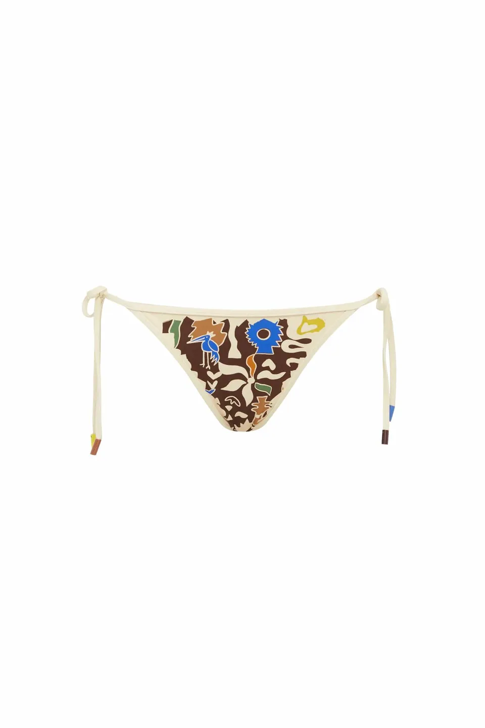 Alemaïs Maroc Triangle bas bikini noué nylon recyclé S