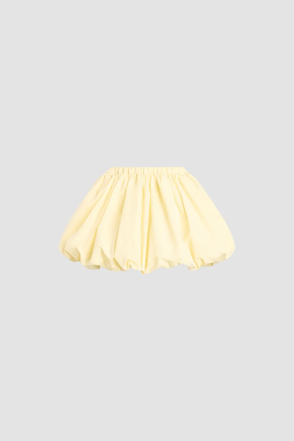 Patou SK110 mini jupe bloomer faille jaune