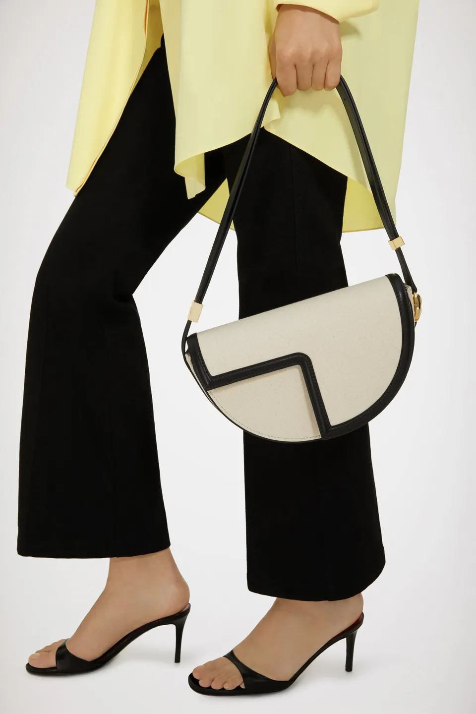 Patou Le Patou P23BA0025500999B sac toile noire TU recyclé