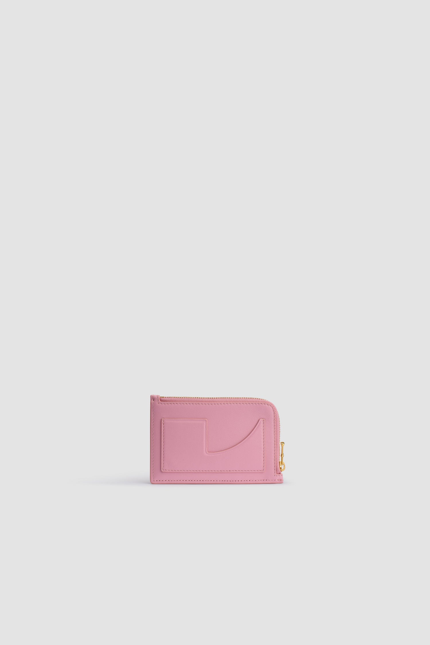 Patou H24SL0055000425P porte-cartes cuir rose Rosebloom