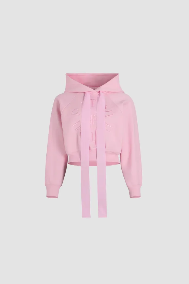 Patou JE069 hoodie coton bio rose primrose M
