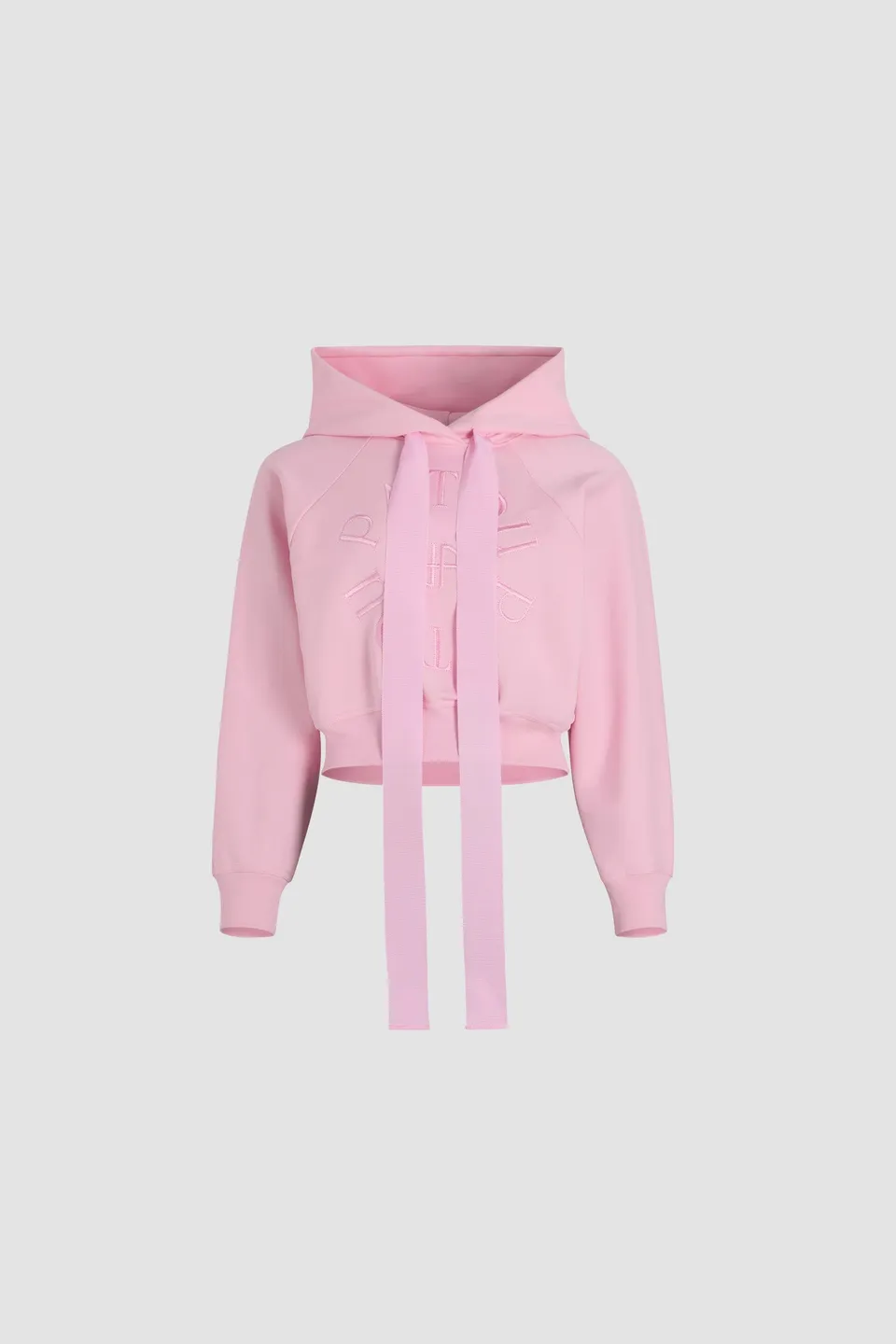 Patou JE069 hoodie coton bio rose primrose M