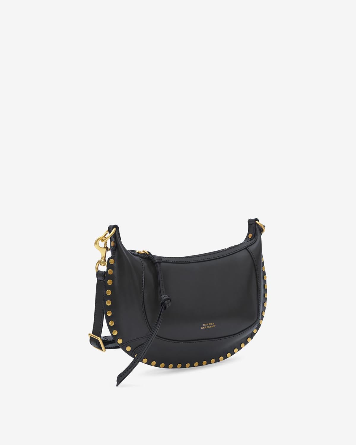 Isabel Marant Oskan Moon PP0003FA sac cuir noir clouté