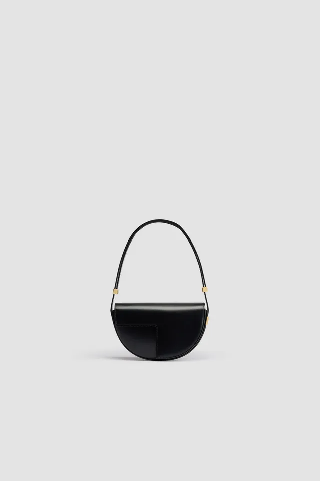 Patou BA024 sac cuir noir Le Petit Patou