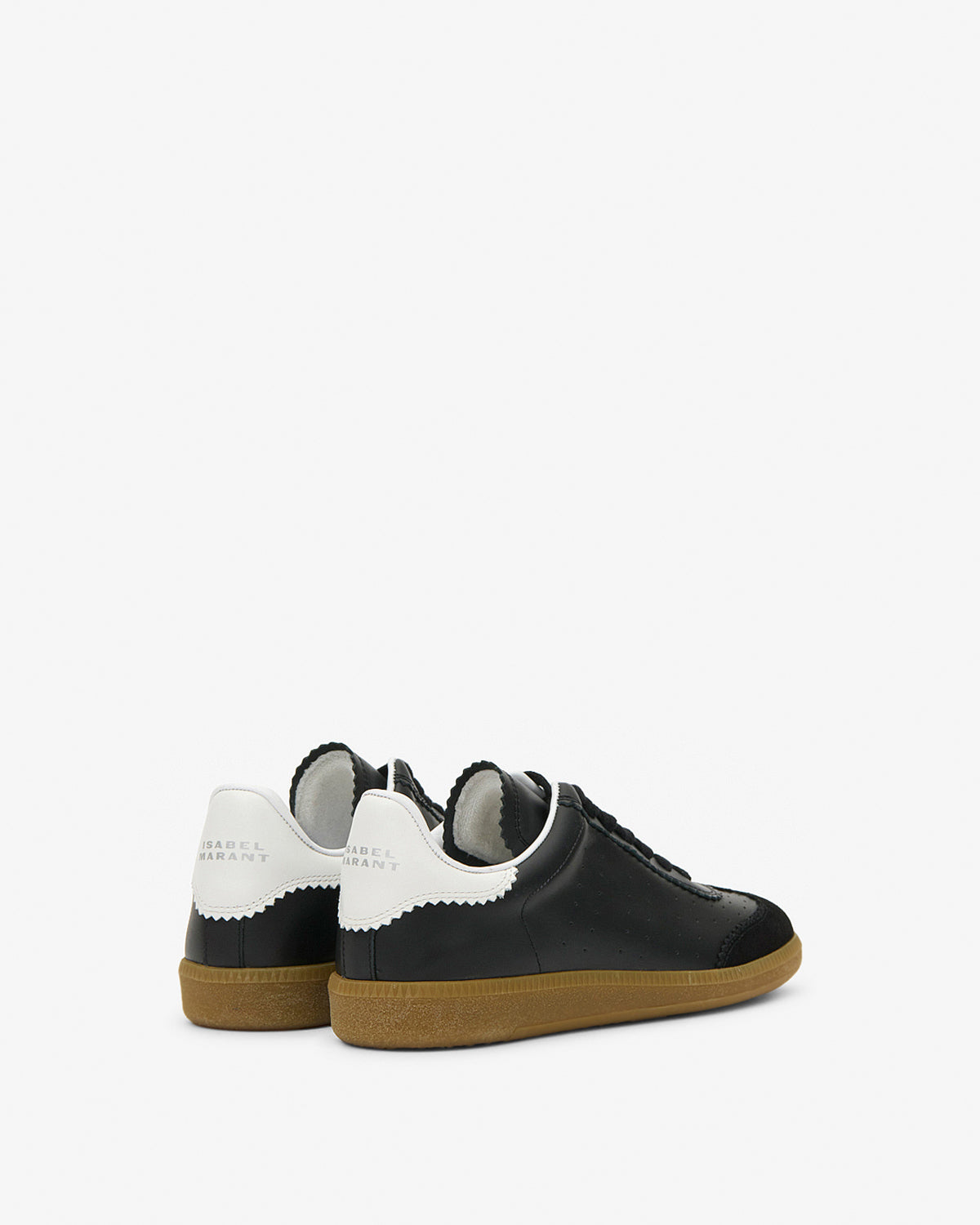Isabel Marant Bryce baskets cuir noir