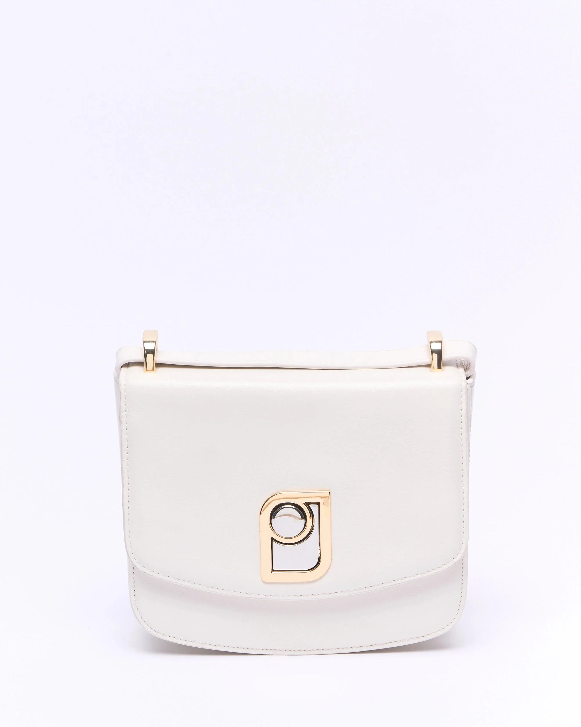 Paul & Joe Jeanne petit sac carré cuir blanc bandoulière