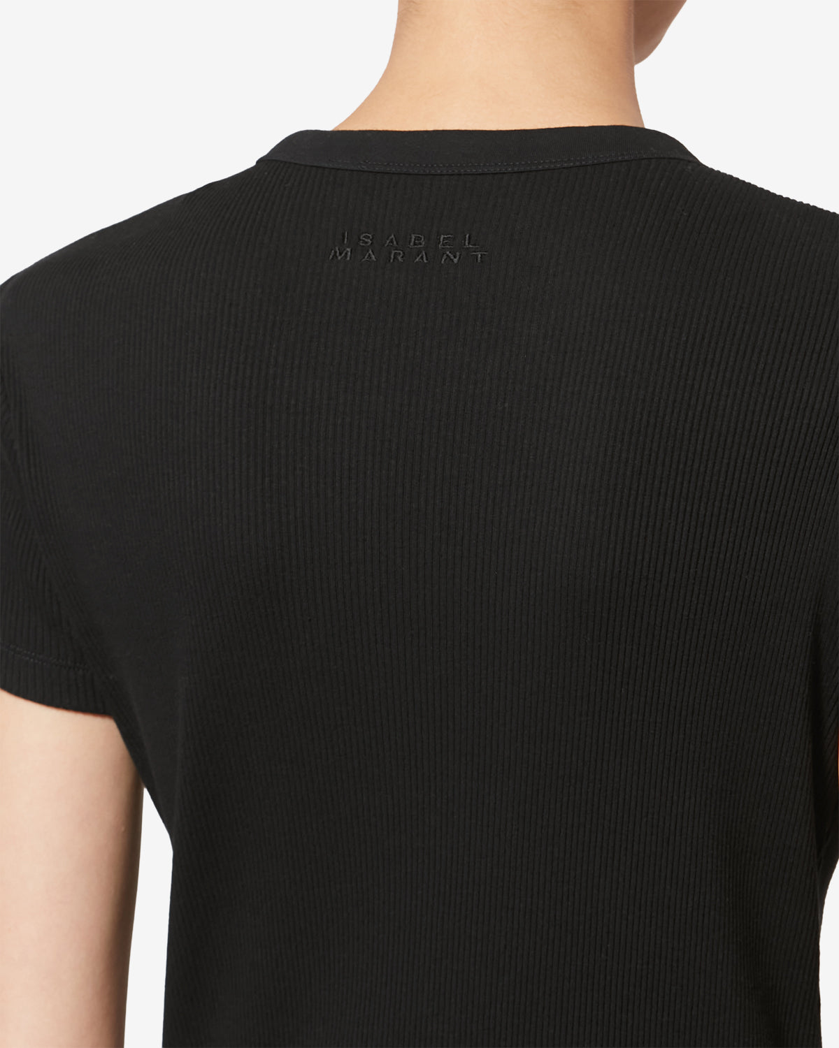Isabel Marant Taomi TS0111FA t-shirt coton noir