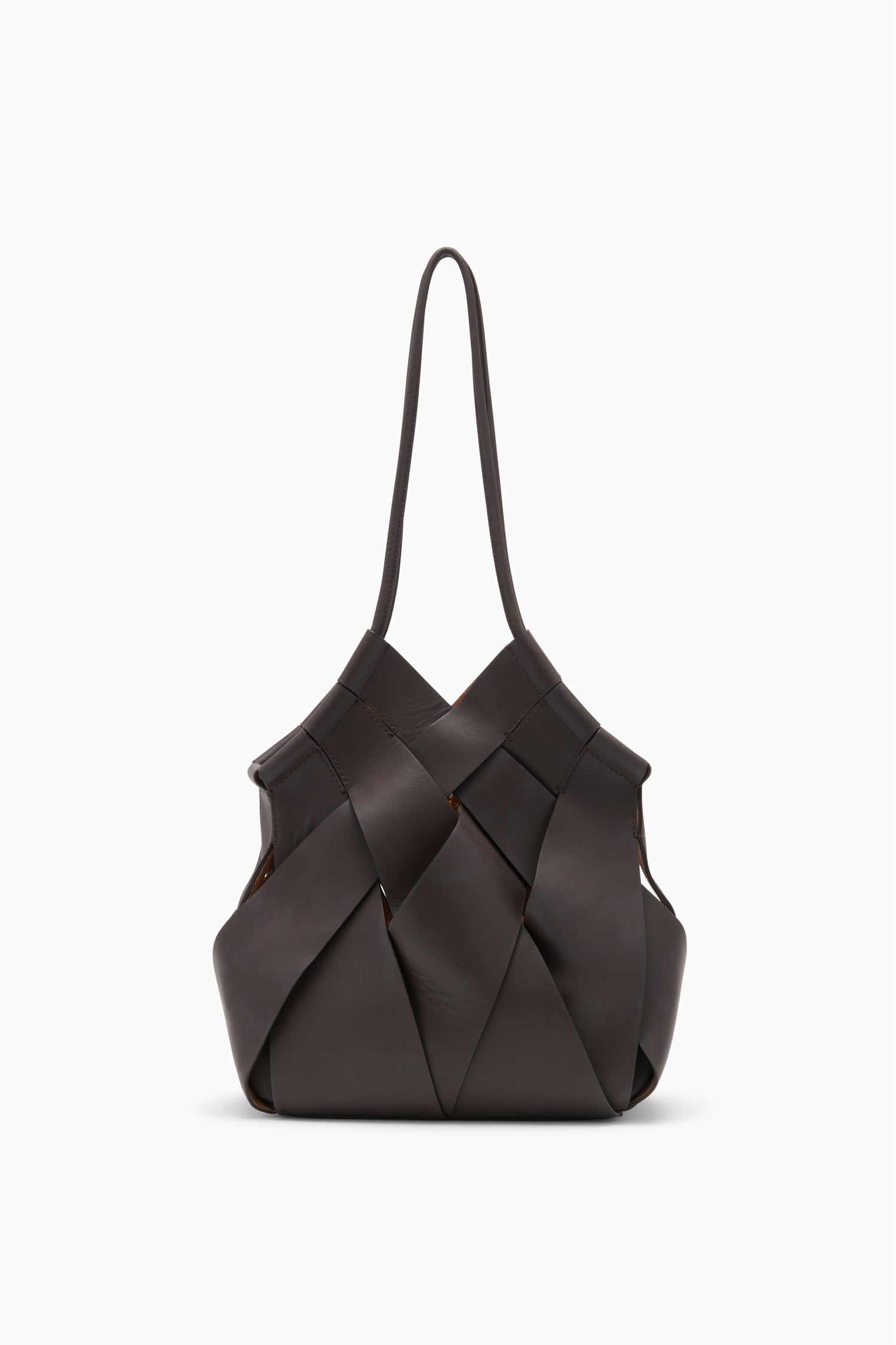 Ulla Johnson Charlotte SP261181 sac épaule Wenge cuir marron