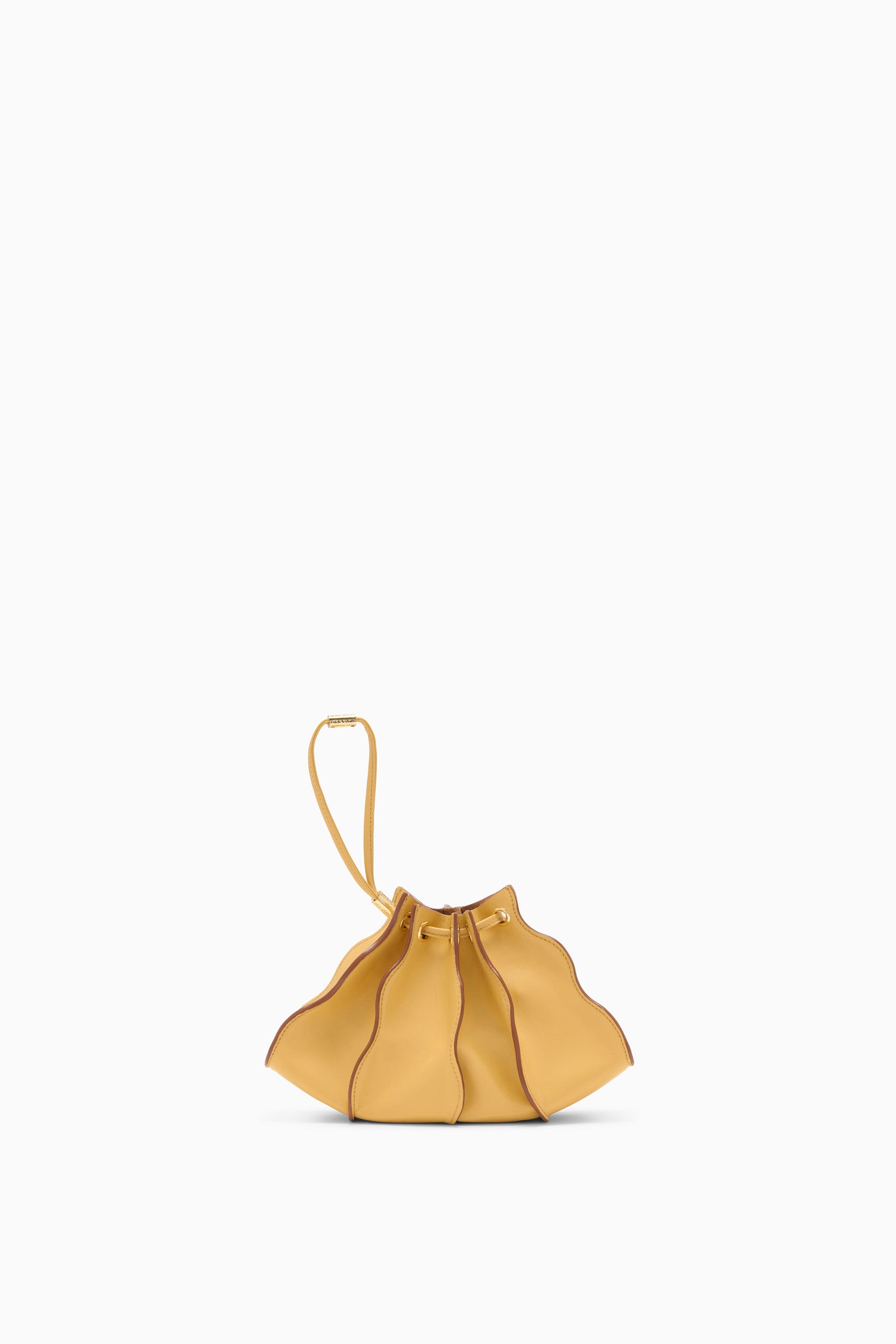 Ulla Johnson Adria PS261106 sac bandoulière cuir Lotus jaune