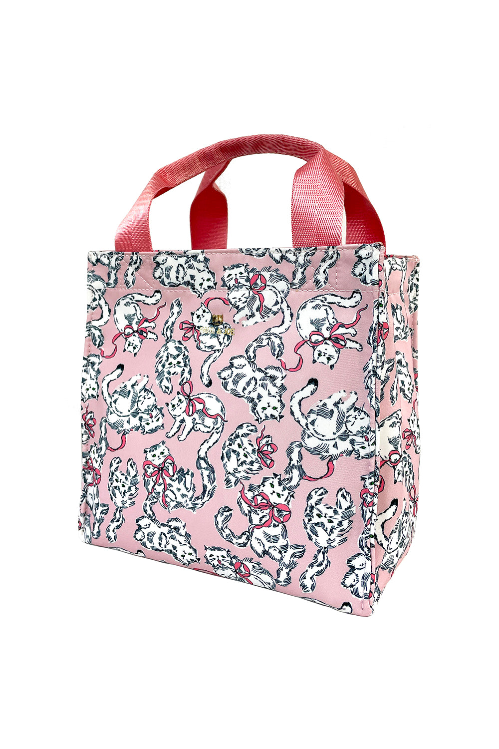 Paul & Joe petit sac cabas rose motif chats imprimé exclusif