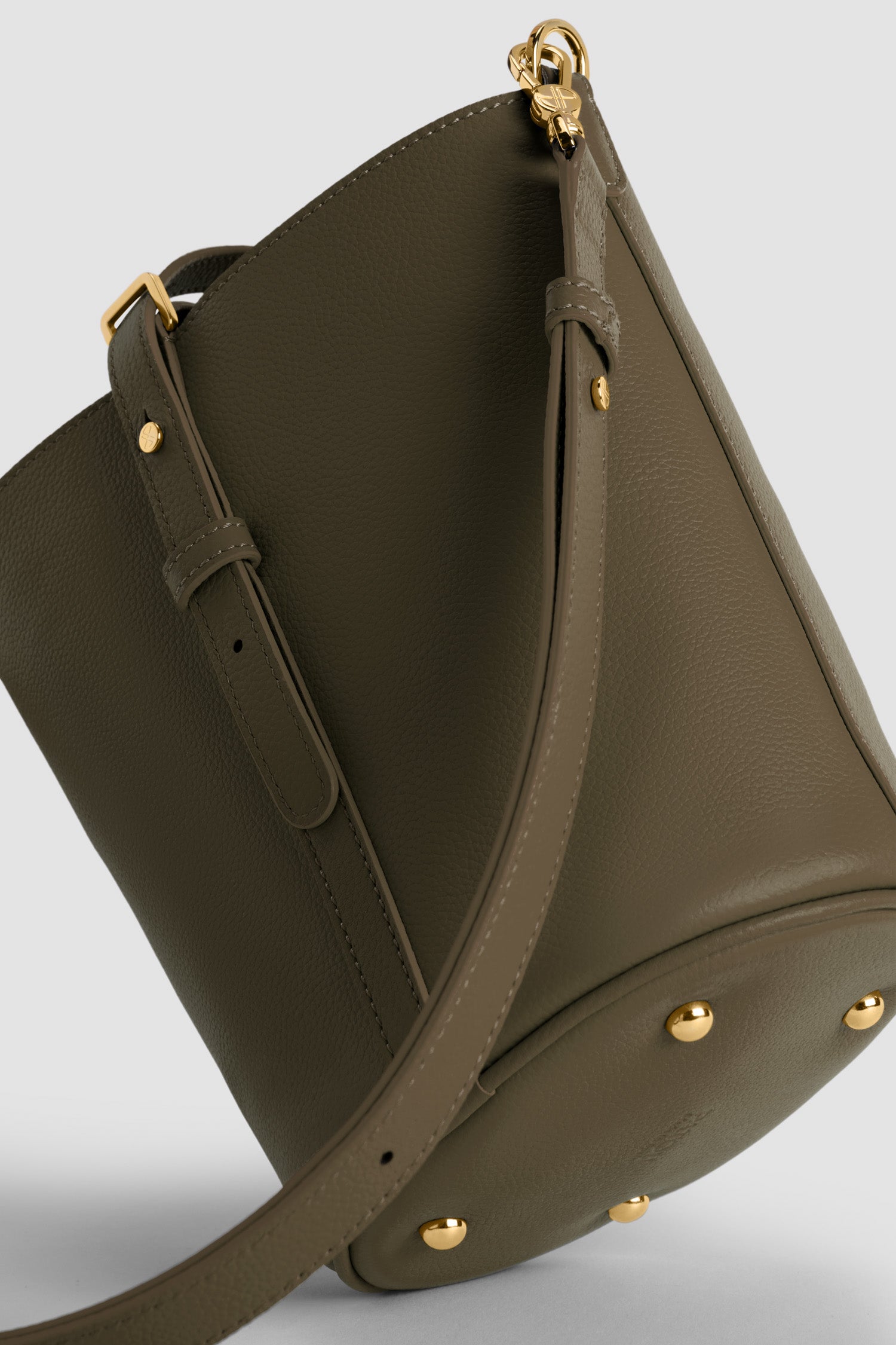 Patou sac seau cuir BA016 vert Winter Moss