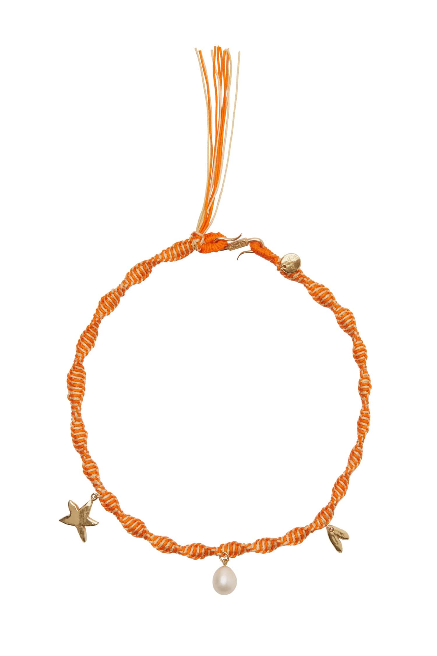 Alemäis Calypso Macrame Charm collier perle taille unique