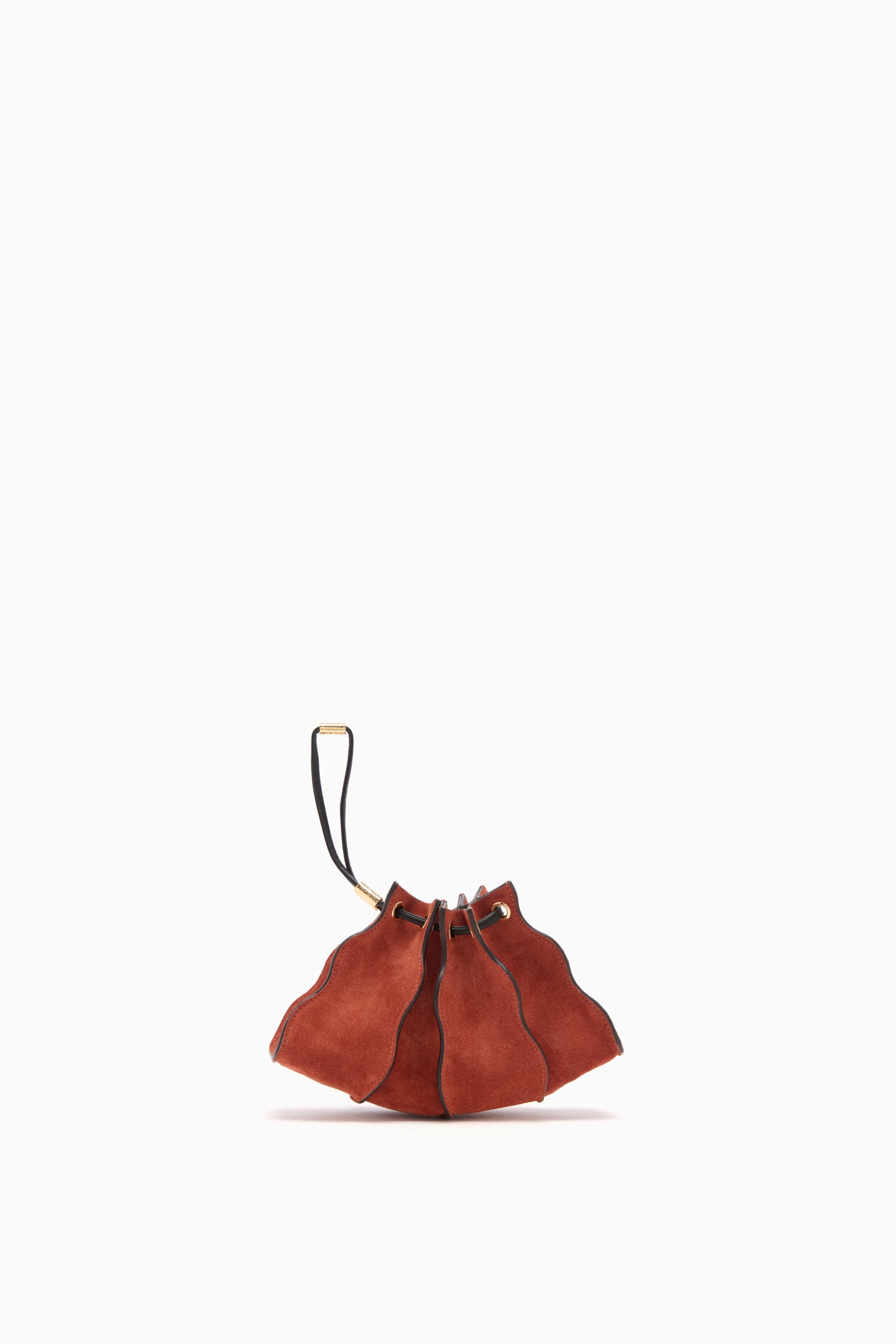 Ulla Johnson Adria Small Crossbody sac rouille daim