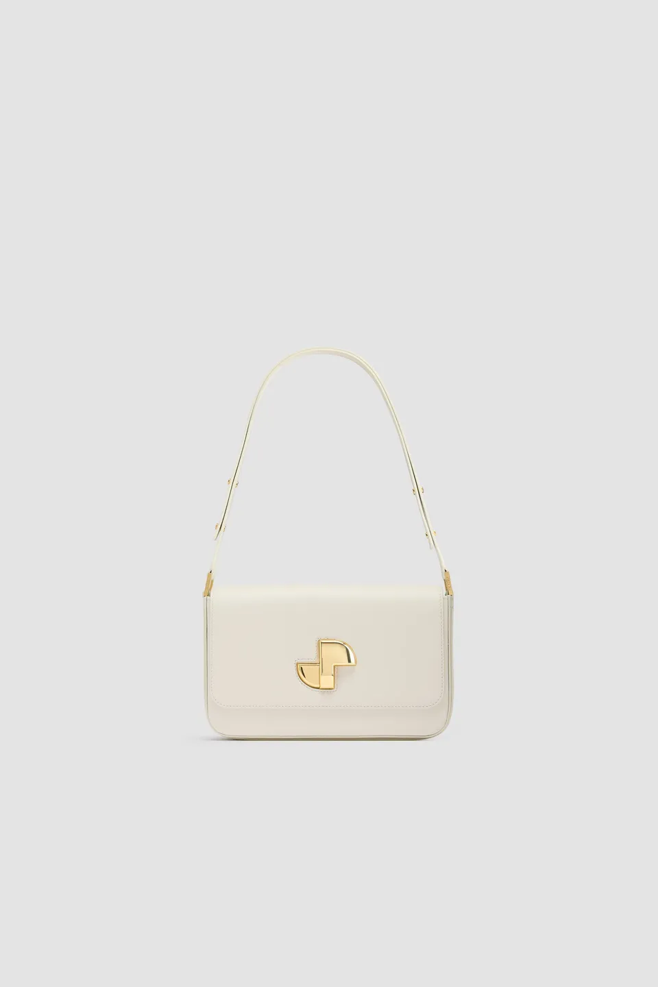 Patou Classic Lock BA017 sac cuir Angora