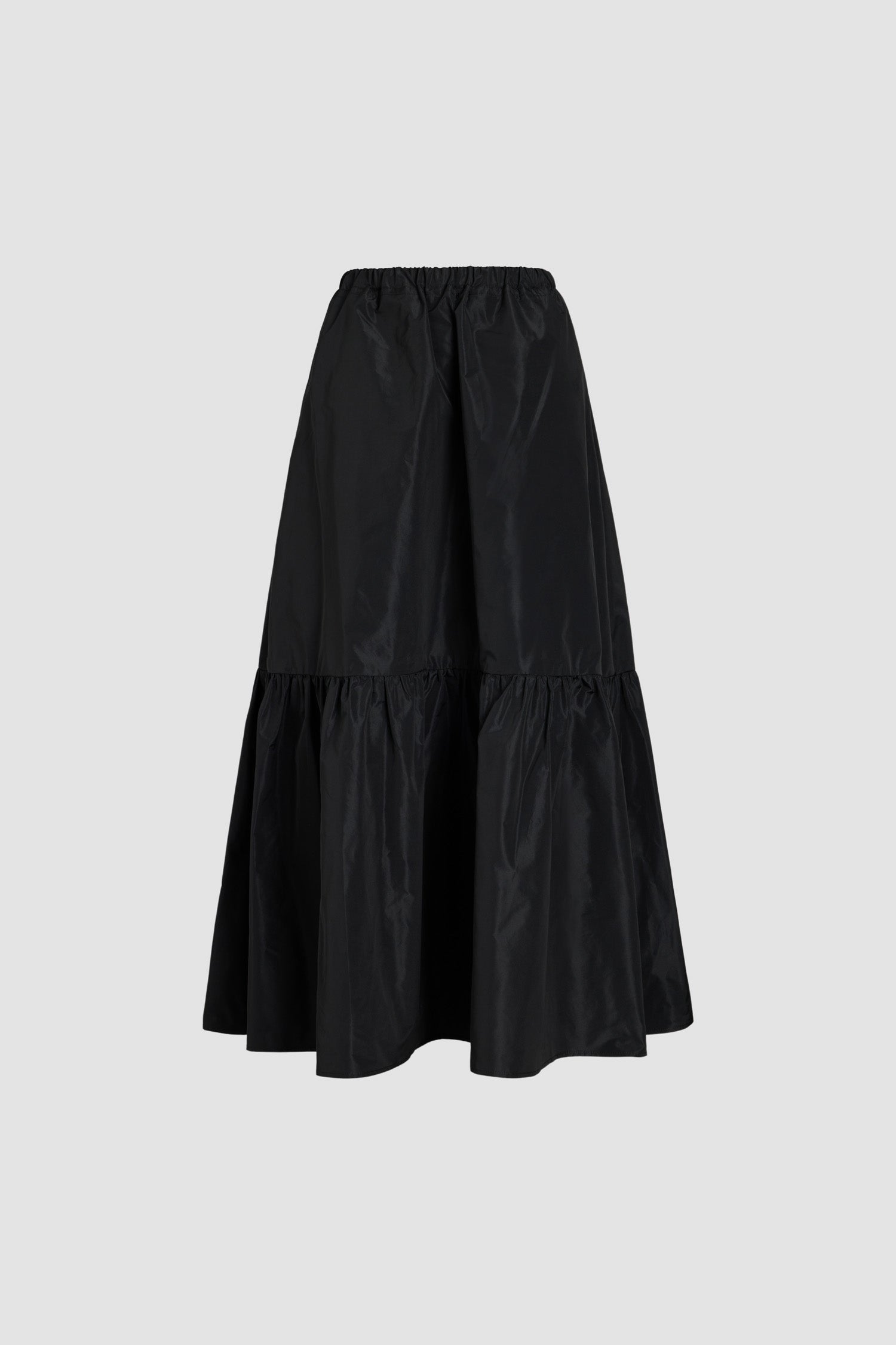 Patou Skirts SK073 jupe longue noire faille recyclée 38