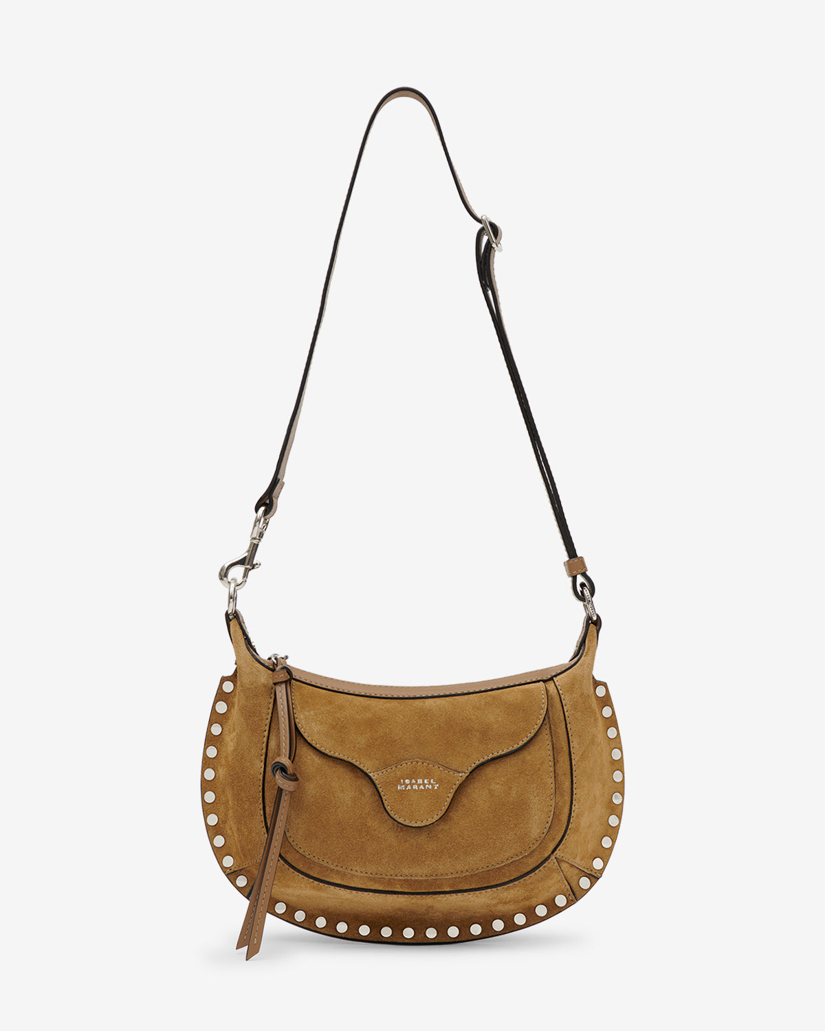 Isabel Marant Moon Pocket PP0511FA sac velours taupe