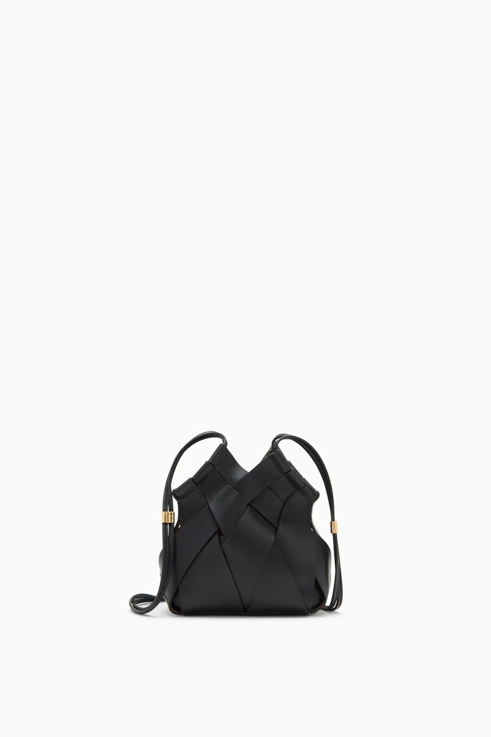 Ulla Johnson Charlotte Crossbody sac bandoulière noir cuir
