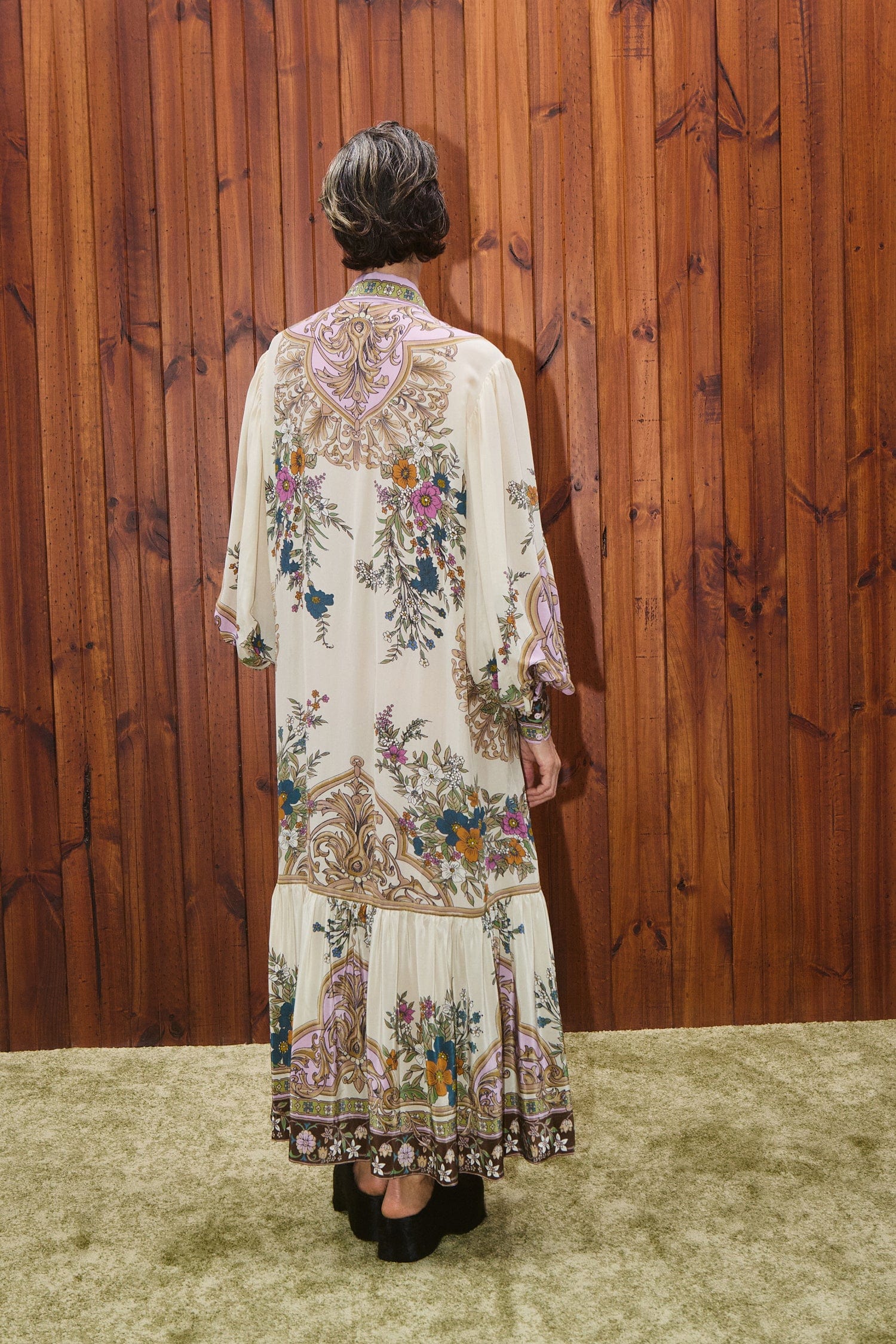Alemaïs Antoinette Shirtdress Robe Chemise viscose soie