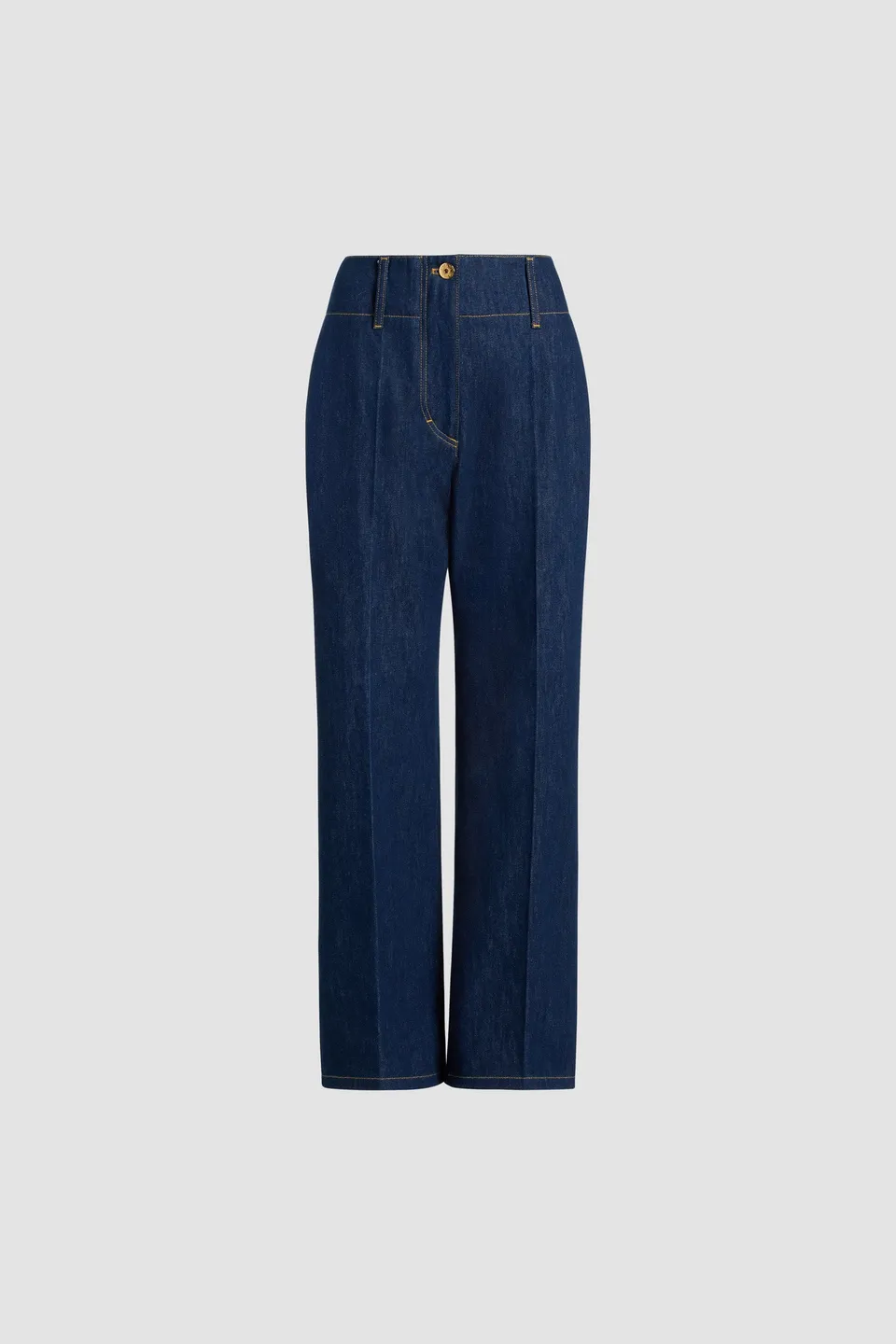 Patou Denim pantalon large TR044 jean bleu Rodeo Blue