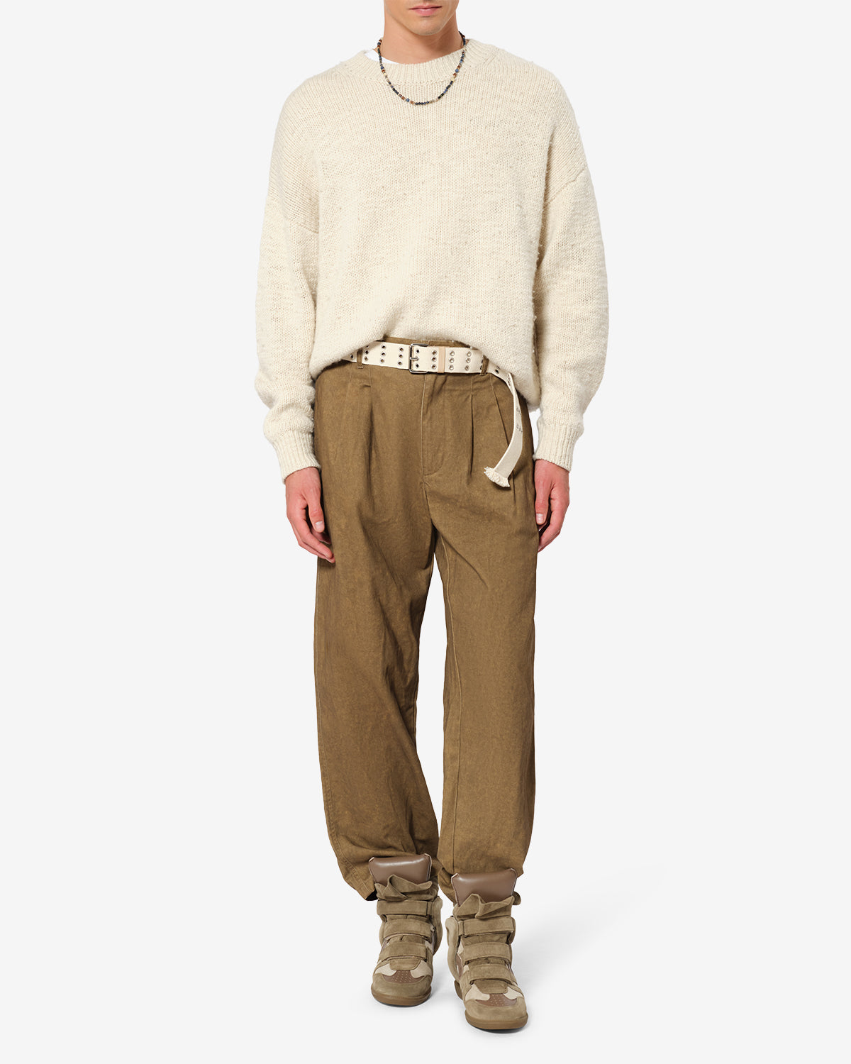 Isabel Marant Bekett BK0105HA baskets taupe