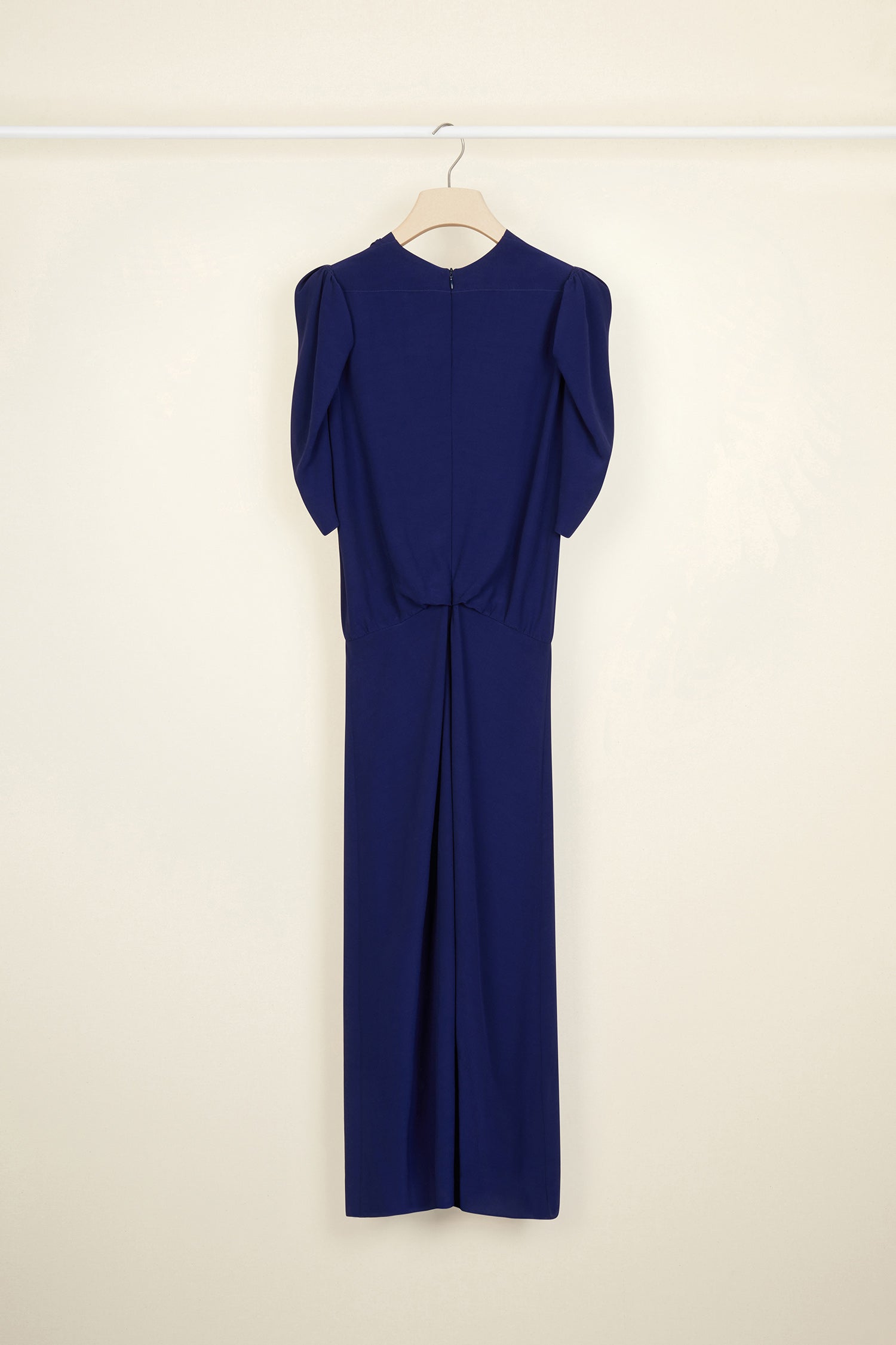 Patou P20DR0060035680B robe bleue Persian Blue viscose