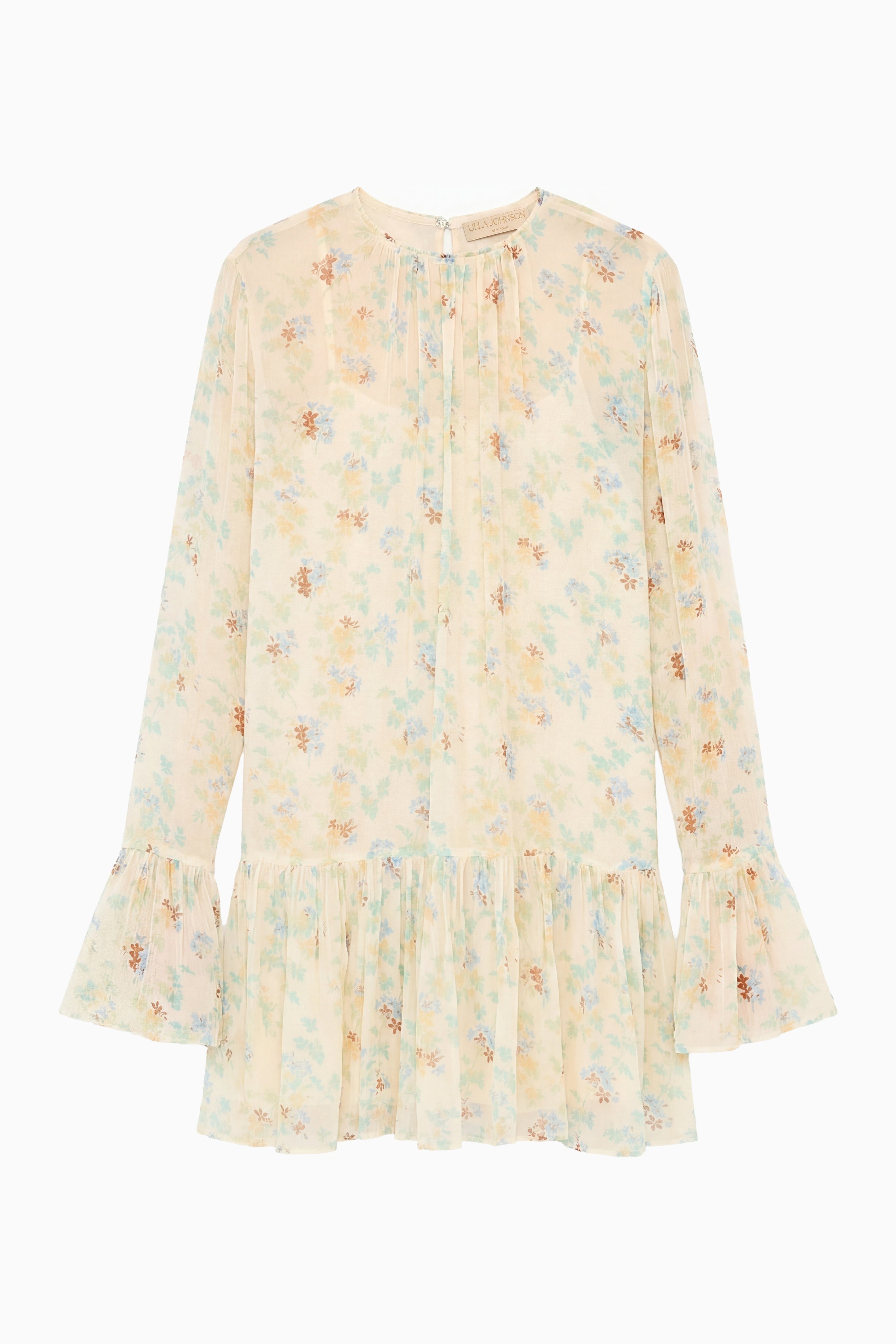 Ulla Johnson Emmeline PF260122 robe soie Moon Petal mini