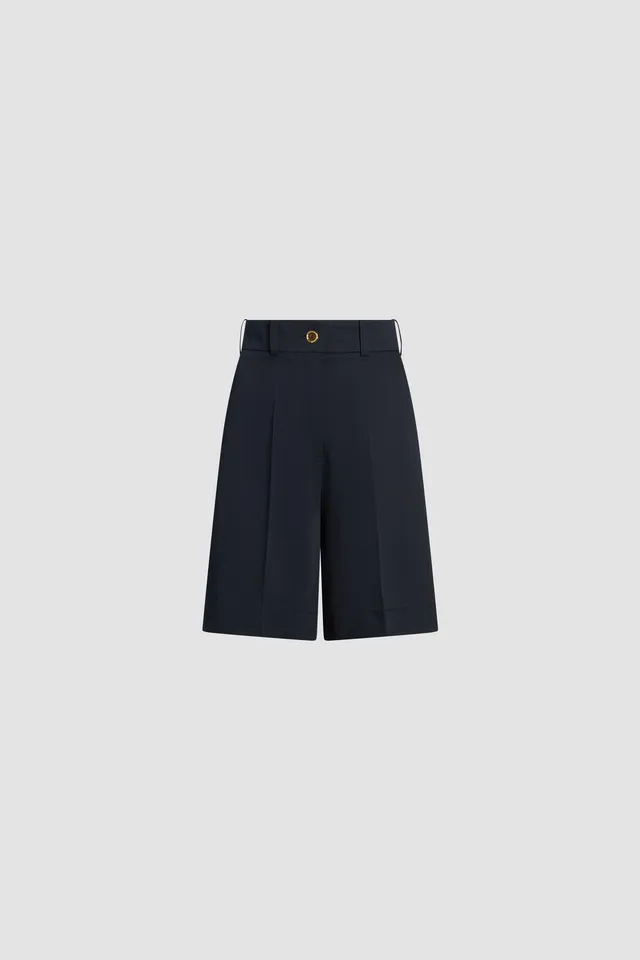 Patou Bermuda TR062 short coton bio bleu nuit