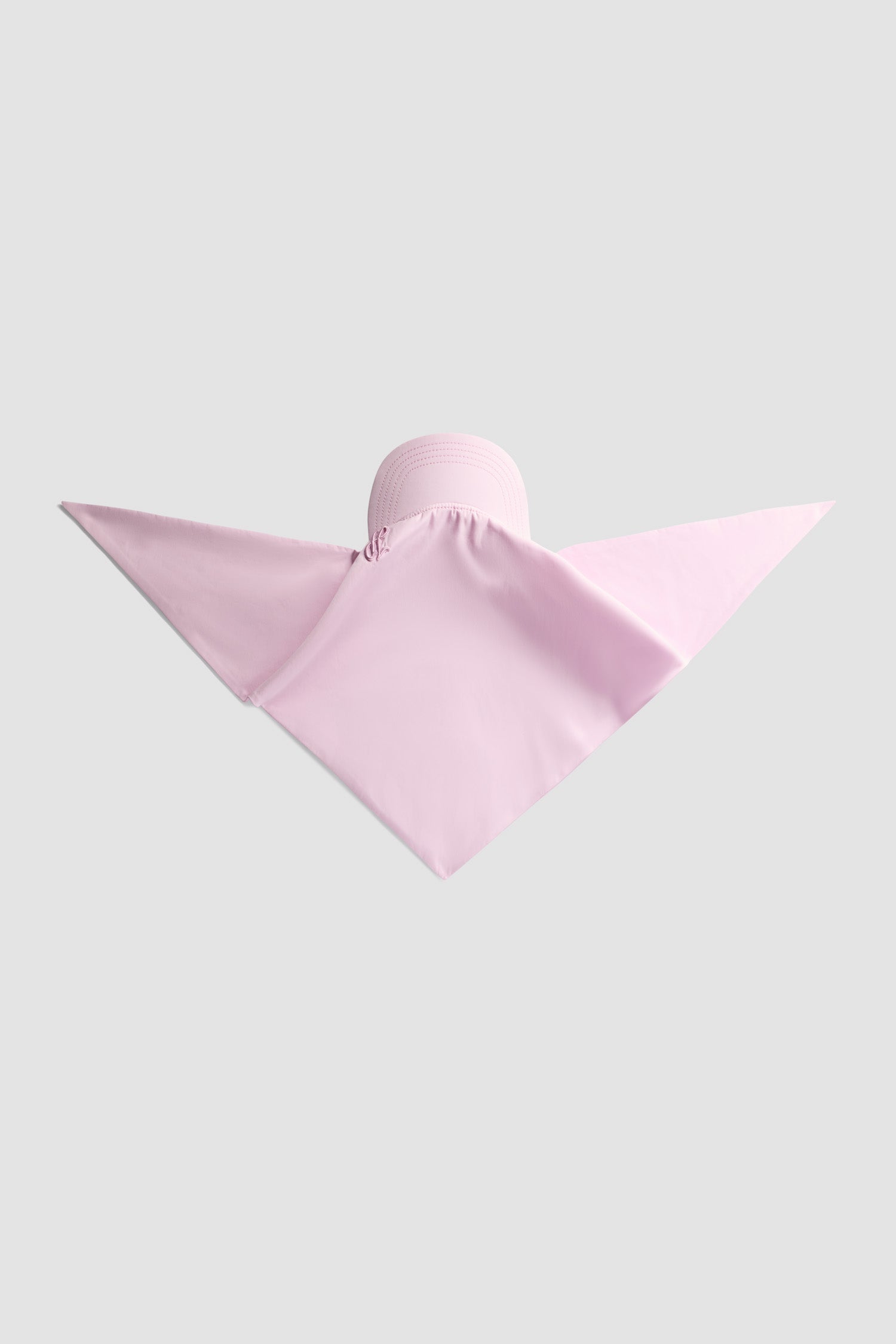 Patou P25AC0990017457P casquette foulard rose coton bio TU