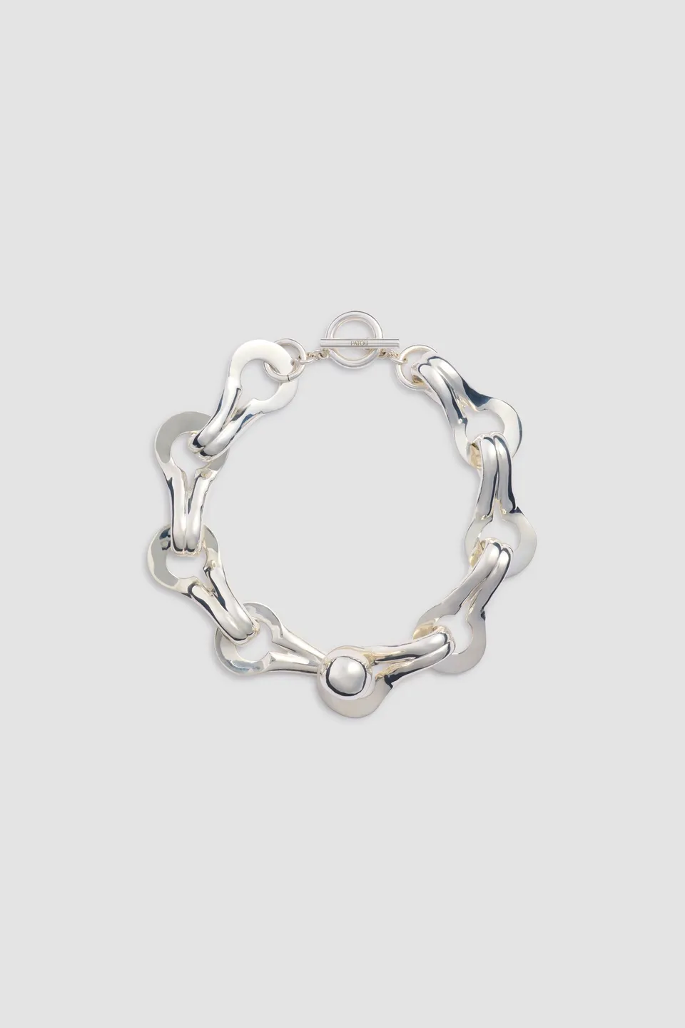Patou P26JW179 collier M Link ras de cou argenté TU