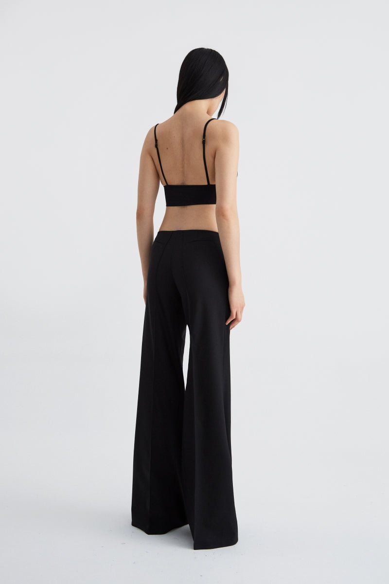 ATU Body Couture Trousers pantalon large Scout laine taille basse