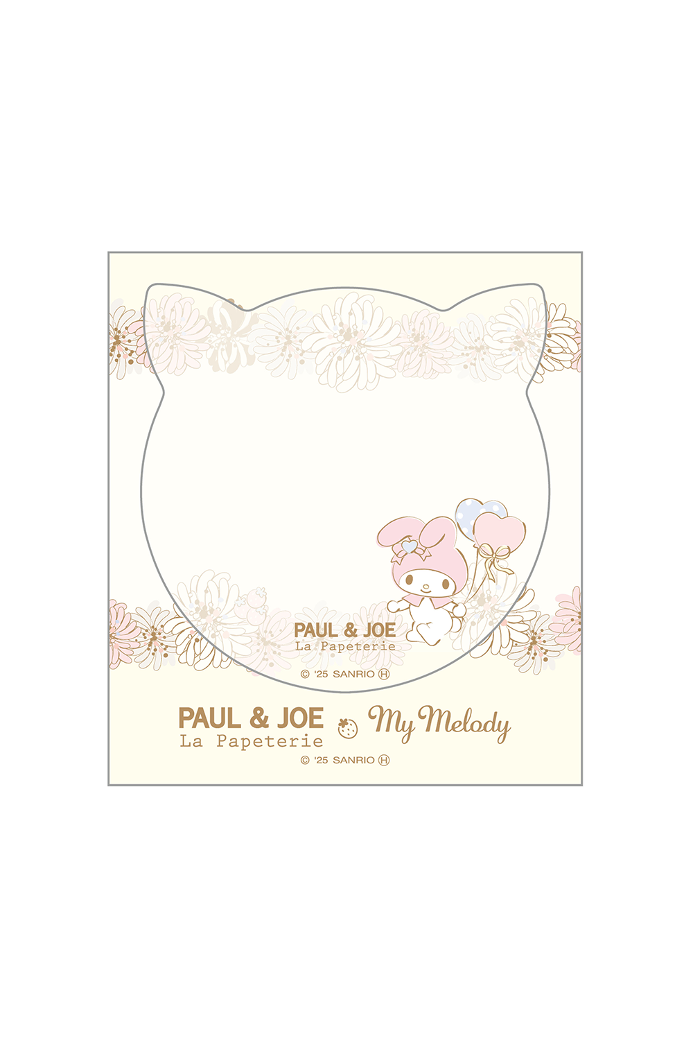 Paul & Joe Papeterie pense-bête blanc My Melody