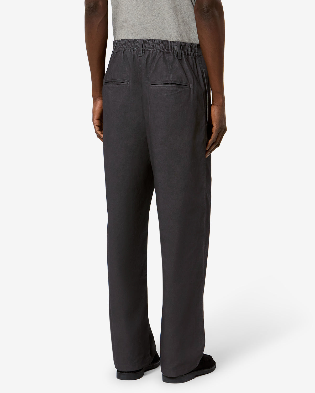 Isabel Marant Yostin pantalon café coton loose