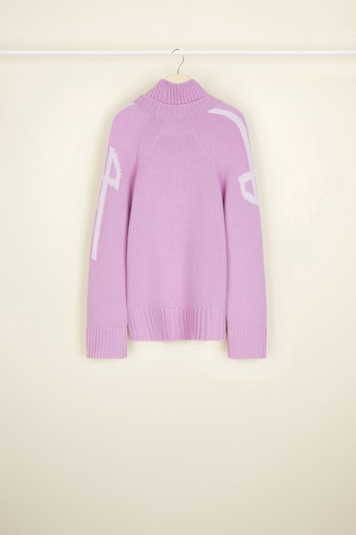 Patou Knitwear pull KN0608043475L laine cachemire lilas
