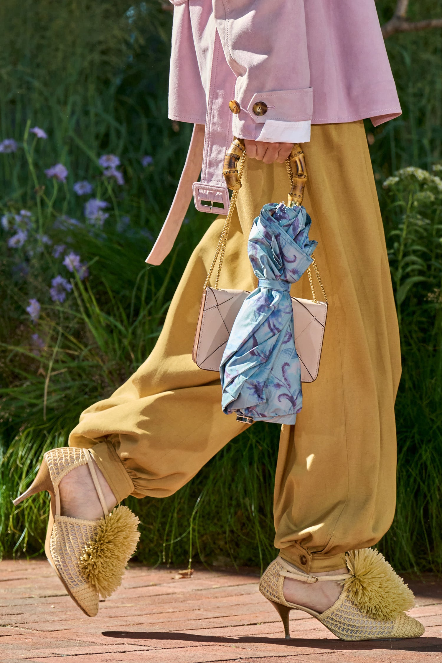 Ulla Johnson Luella pantalon plissé hazel ballon